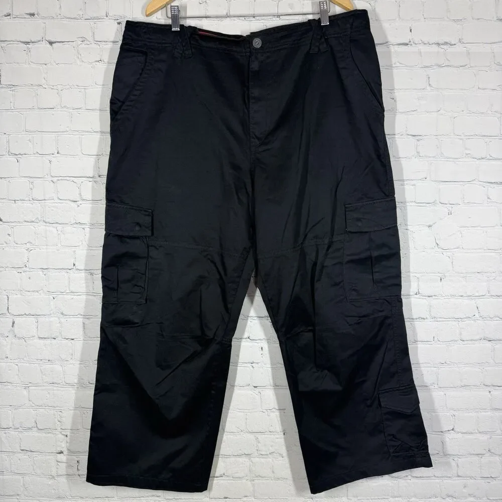 Nike Air Jordan Men's Cargo Pants Black Size 38 Cotton Utility Streetwear Skater